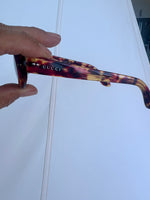 Load image into Gallery viewer, Vintage 90s Gucci Authentic Tortoise Shell Oval Sunglasses
