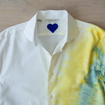 Load image into Gallery viewer, &quot;Sunburst&#39; Upcycled Button Up Shirt
