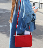 Load image into Gallery viewer, Celine Trio “Sun” crossbody purse
