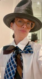 Load image into Gallery viewer, Esenshel  "Yoko Tall Brim Hat" (Black)
