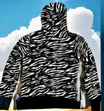 Load image into Gallery viewer, Hello Kitty Y2K  Tiger Striped Hoodie
