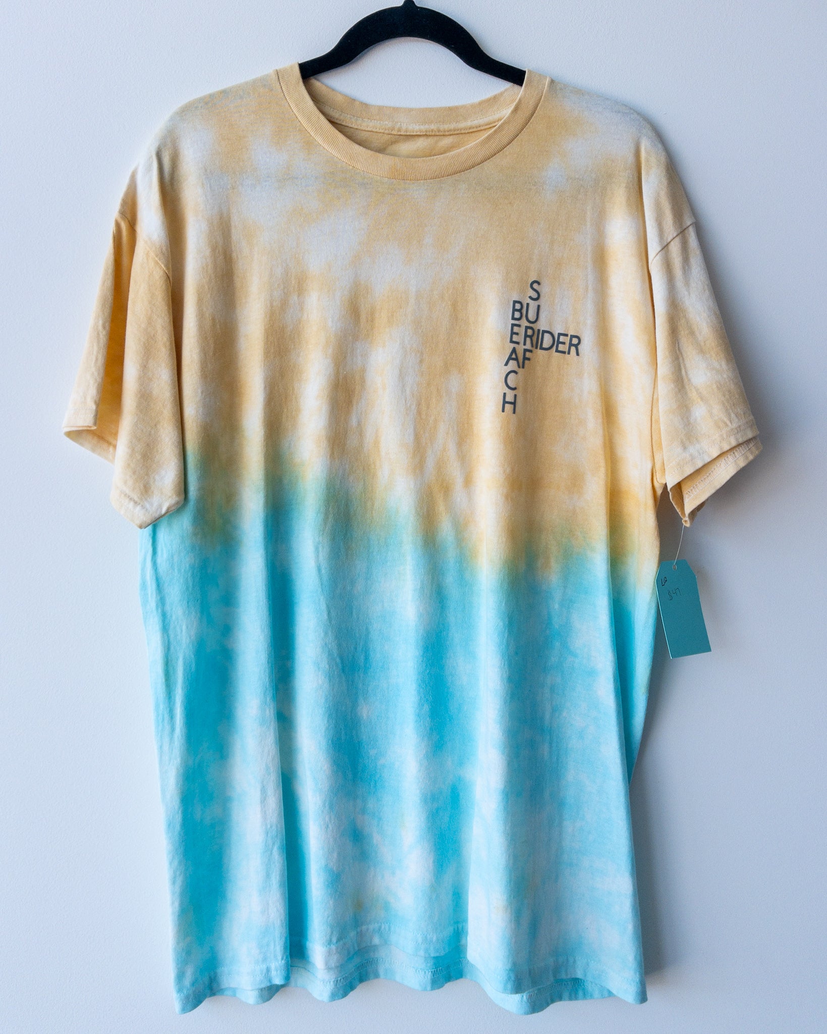 "SurfRider Beach” Comfy 100% Cotton Crewneck Tshirt