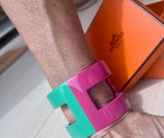 Load image into Gallery viewer, Vintage Authentic Hermes ANO cuff bracelet
