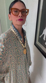 Load and play video in Gallery viewer, Vintage Silk Leisure Set — One of a Kind
