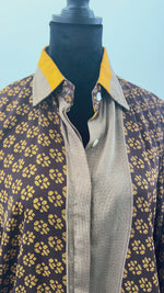 Load and play video in Gallery viewer, One-of-a-Kind Vintage Silk Leisure Set | Repurposed Resort Wear |
