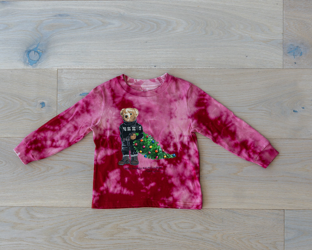 Polo Bear by Ralph Lauren Christmas long sleeve shirt