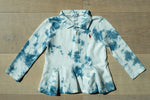 Load image into Gallery viewer, Ralph Lauren &quot;White Clouds&quot; Peplum Dress
