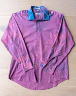 Load image into Gallery viewer, &quot;Partly Cloudy&quot; Upcycled Button Up Shirt
