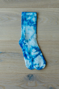 "Blue Skies" Crew Sock