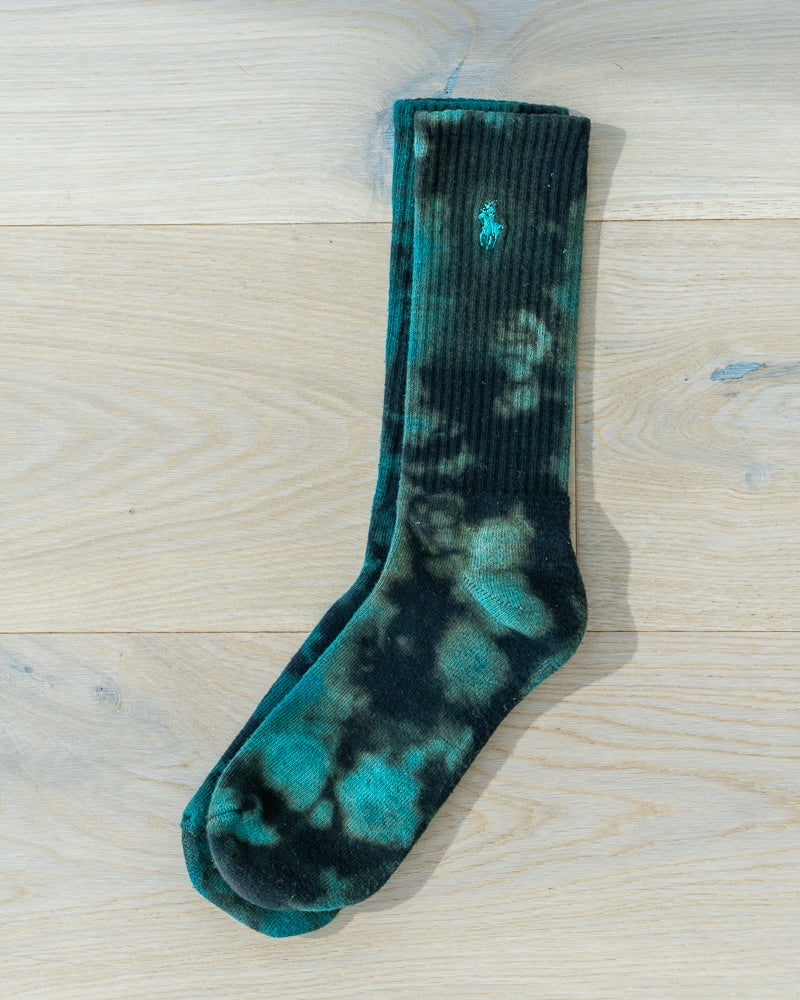 Polo Ralph Lauren "Green Pebble Camo" Classic Crew Sock