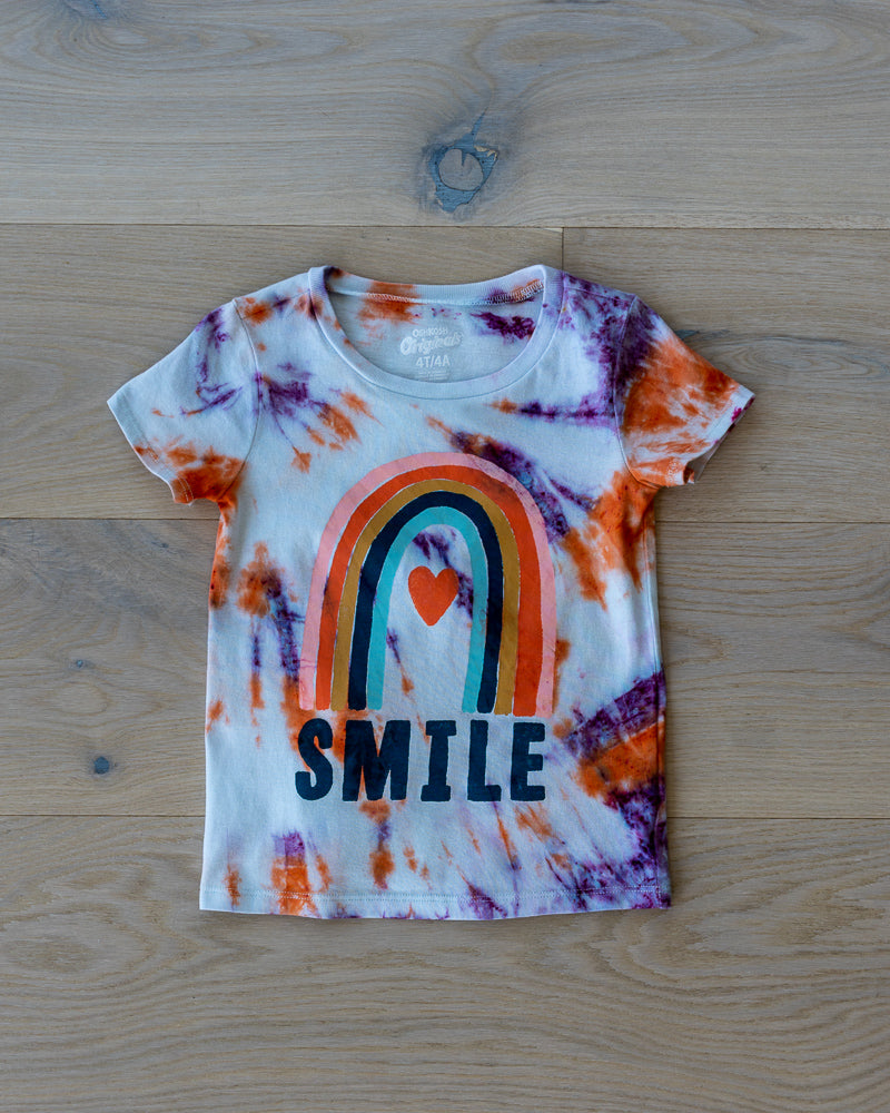 Oshkosh "Rainbow Smile" Burst T